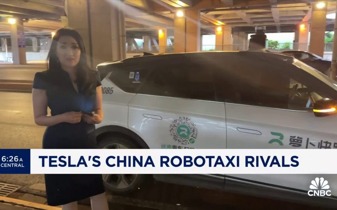 China’s robotaxi push sparks concerns about job security for drivers