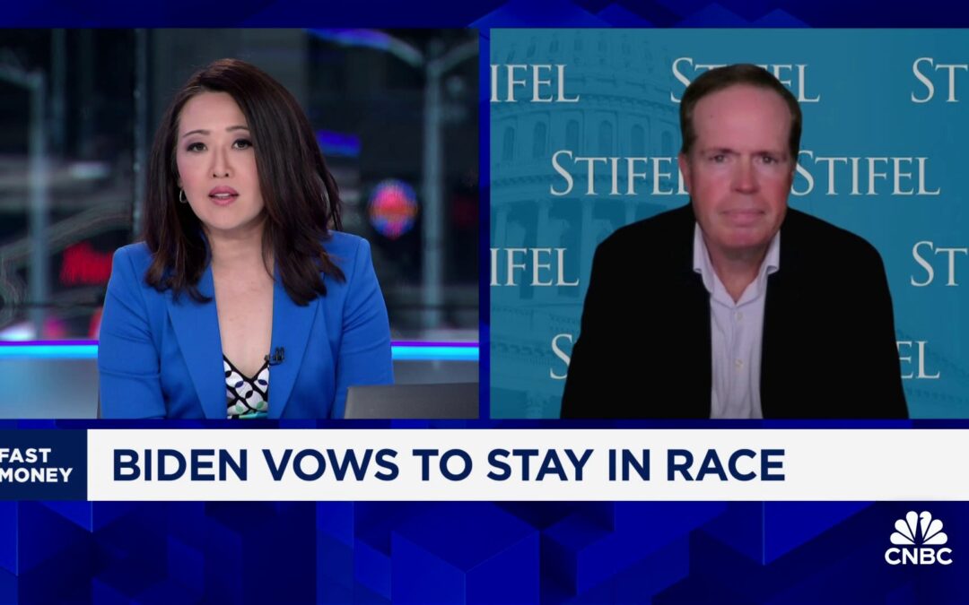 ‘Make or break week:’ Stifel sees 40% chance of President Biden dropping out of the race