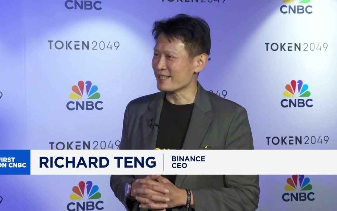 Binance CEO says crypto exchange saw 40% growth this year in institutional, corporate investors